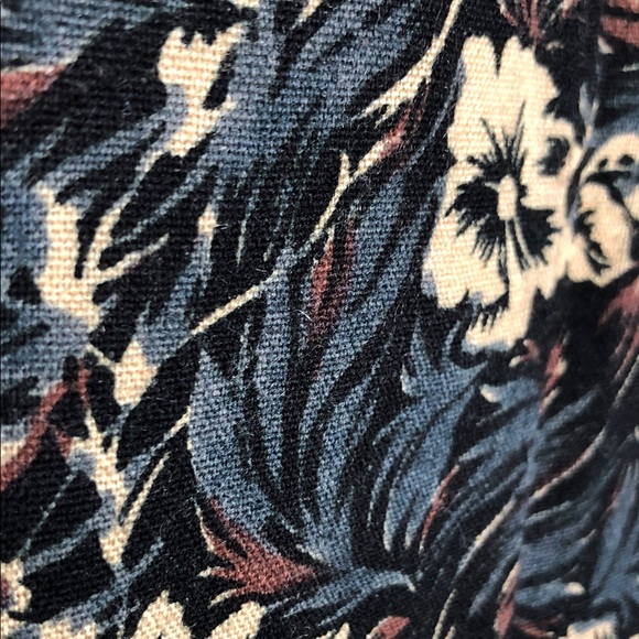 Floral Patterned Vintage Women's Blazer (V1) - Picture 7 of 13